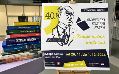 Obisk 40. Slovenskega knjižnega sejma